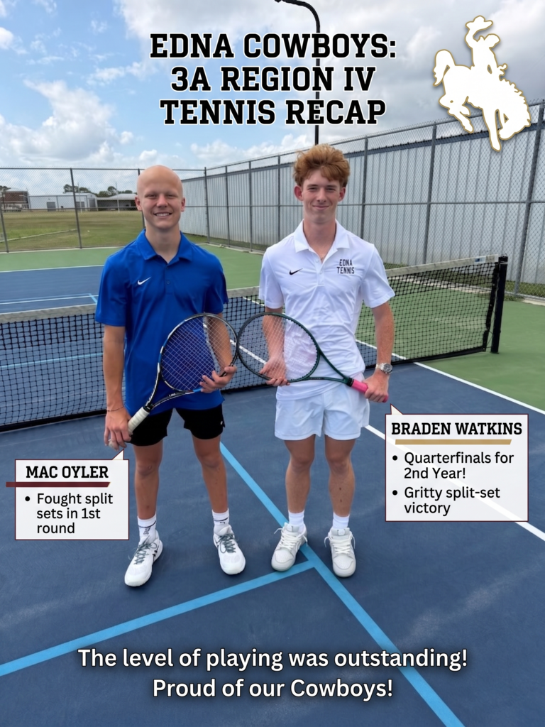 3A Region IV CowboyTennis Recap