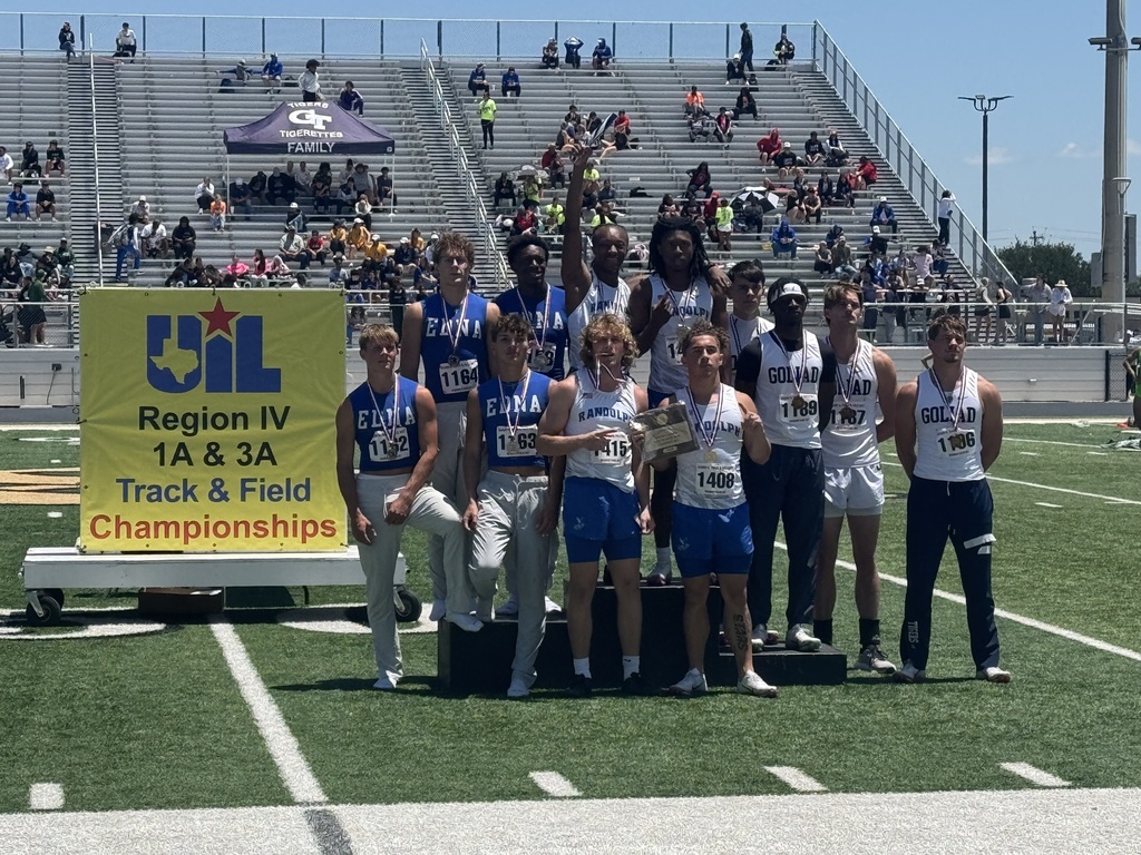 Boys 4x100 2nd Place Regional Track