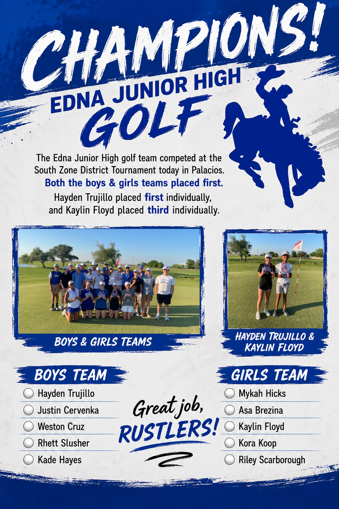 EJH Golf - South Zone District Tournament @ Palacios