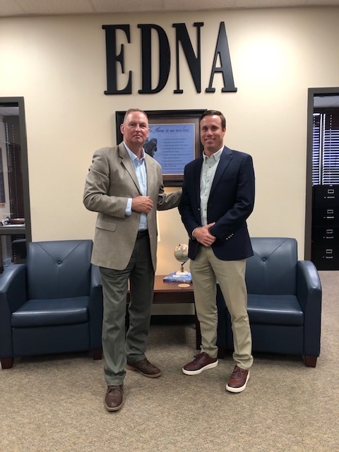 Interim Superintendent Bill Boyd and Superintendent Mason Briscoe