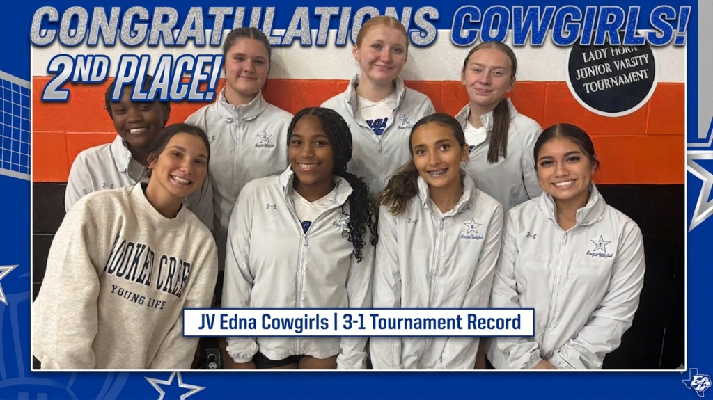 JV Cowgirls take second