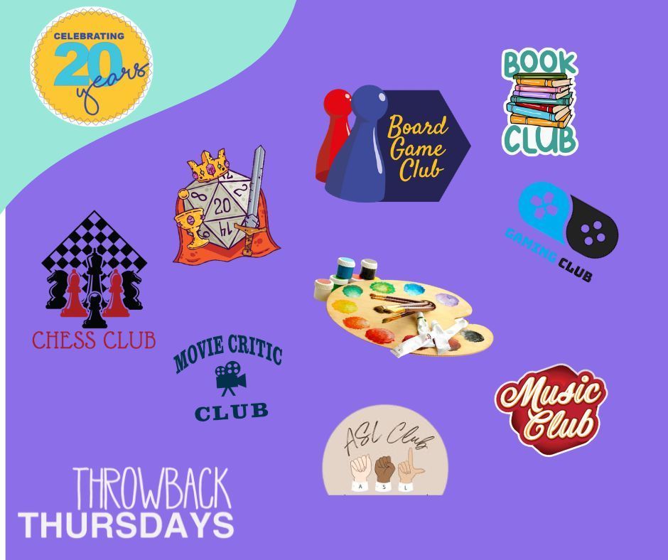 20 years Throwback Thursdays