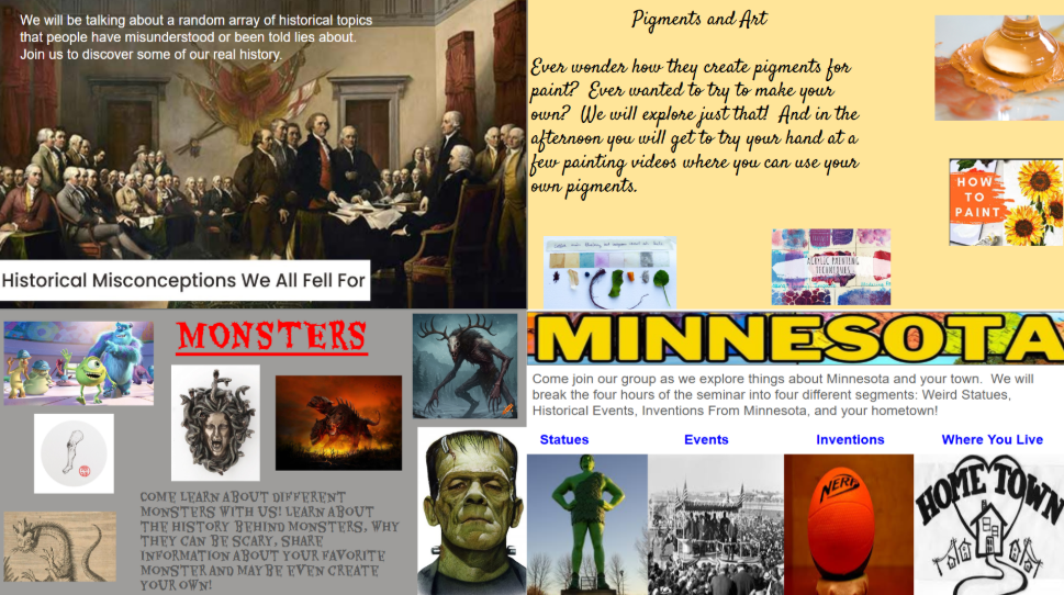 Experience day options