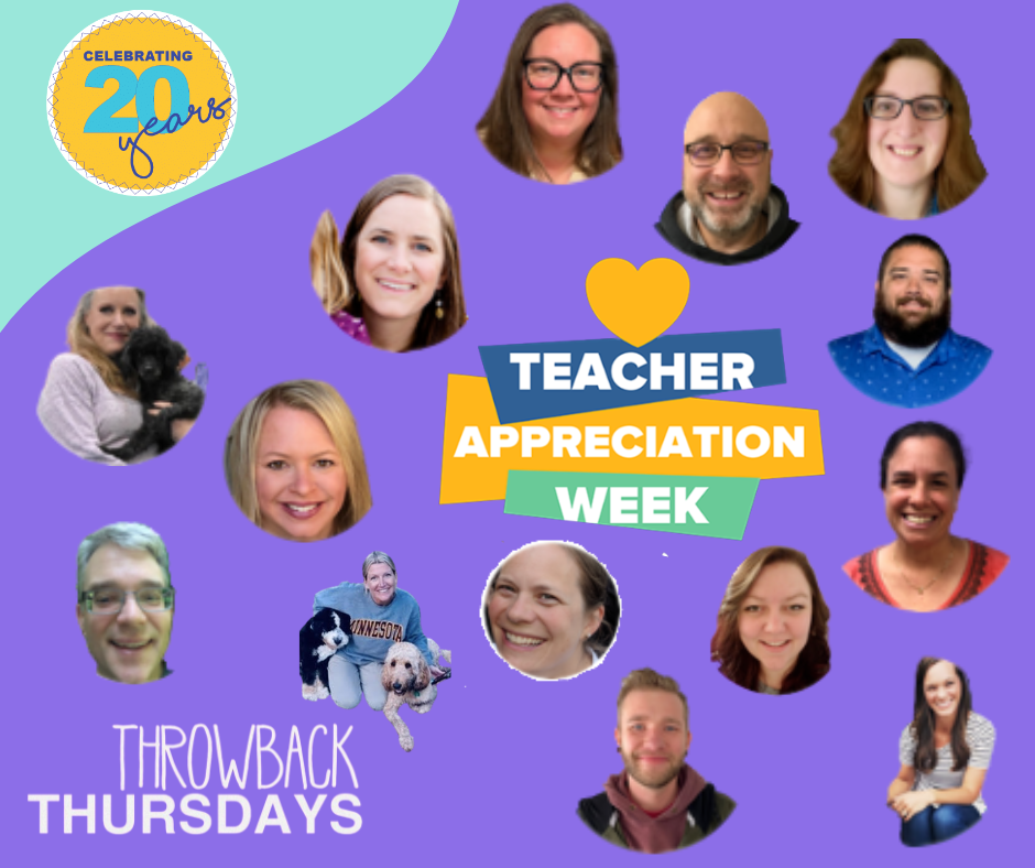 Teacher appreciation post with pictures of all of the staff at EOC. 