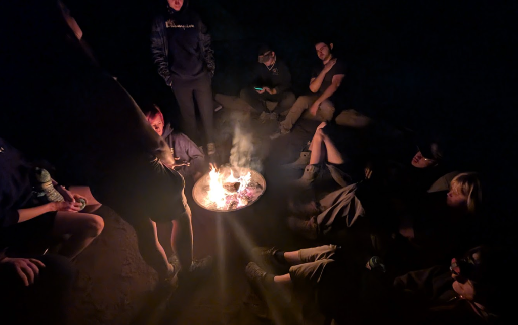 Telling Stories around the fire