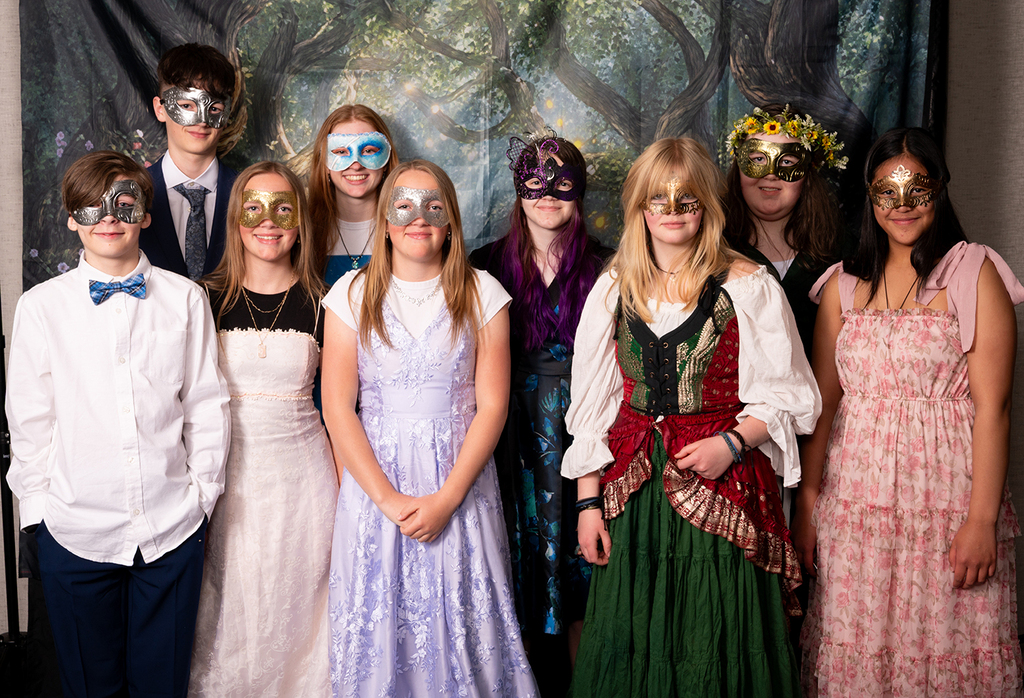 group of students prom committee