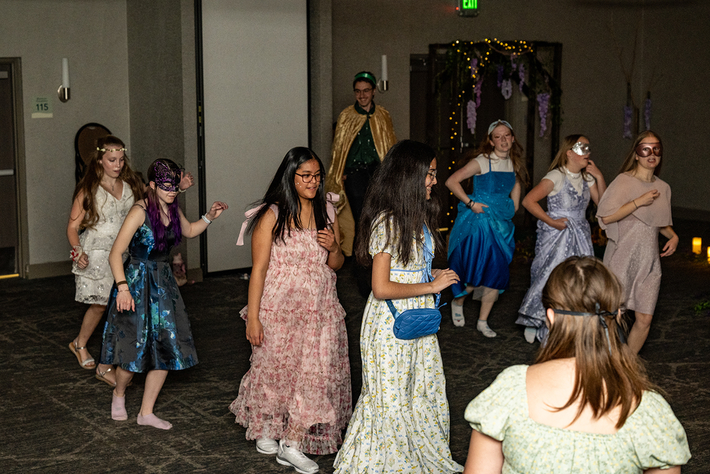 photos of students dancing