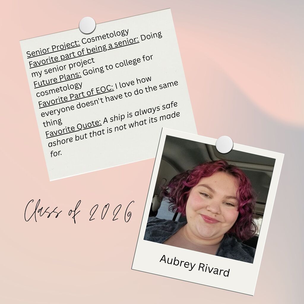 Class of 2006 Aubrey Rivard, list of favorites
