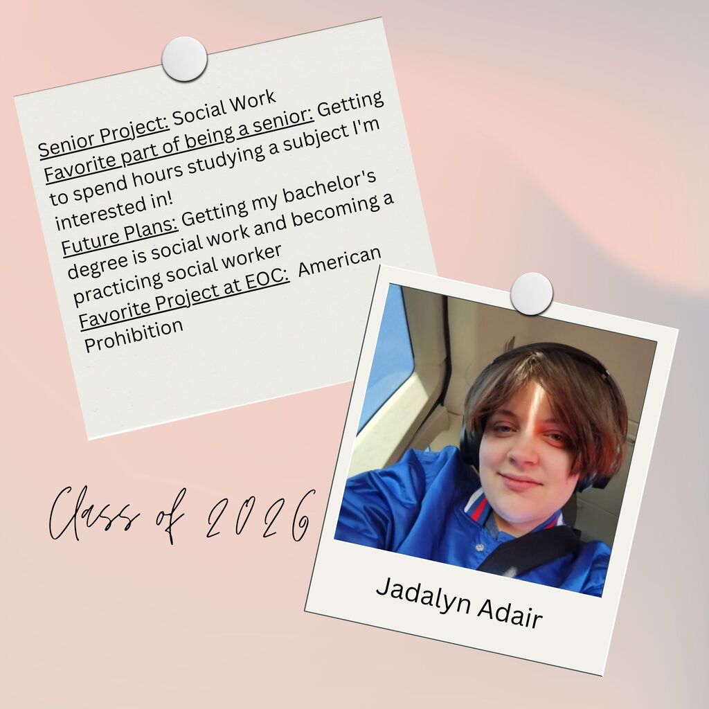 Class of 2006 Jadalyn Adair, list of favorites