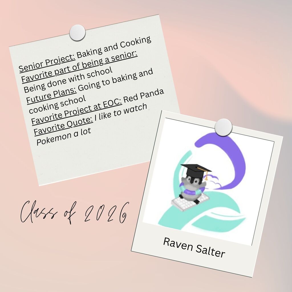 Class of 2006 Raven Salter, list of favorites