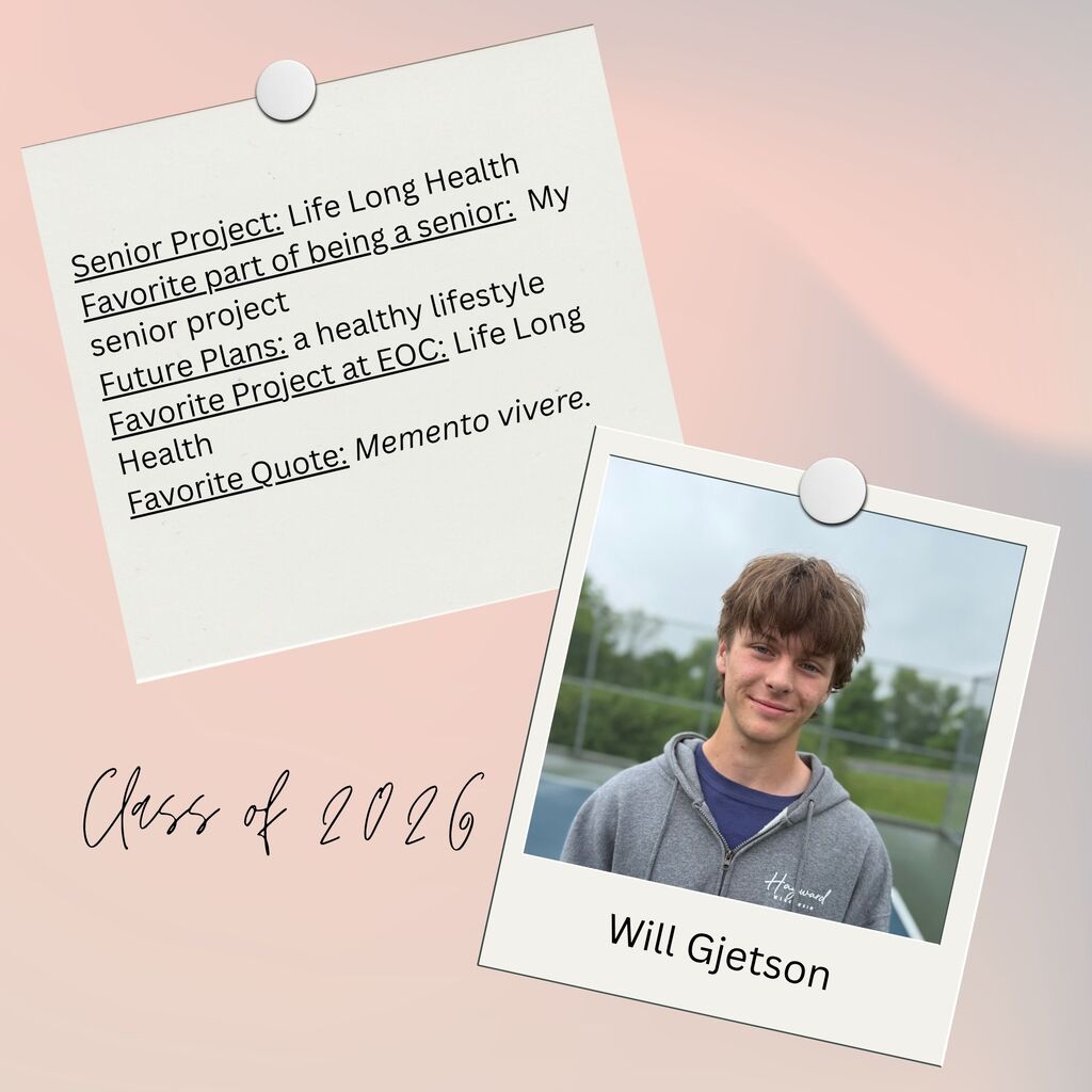 Class of 2006 Will Gjetson, list of favorites