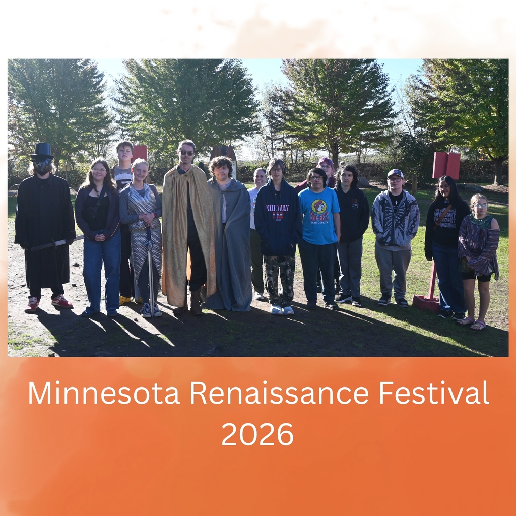 MN renaissance festival 2026 with a photo of students