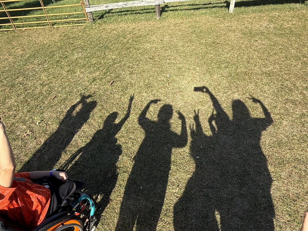 student shadows