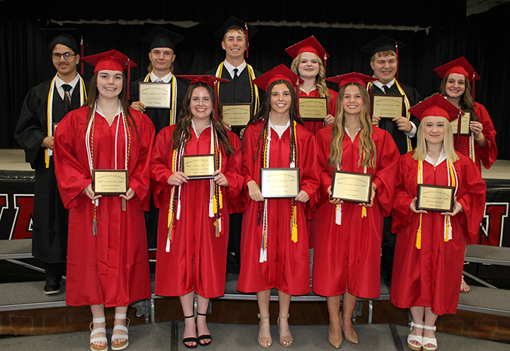 top 11 students of the ECHS Class of 2026