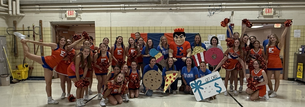 Cheerleaders and PTO picture