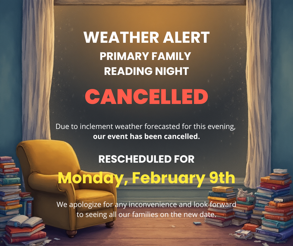 Reading Night Cancellation Notice