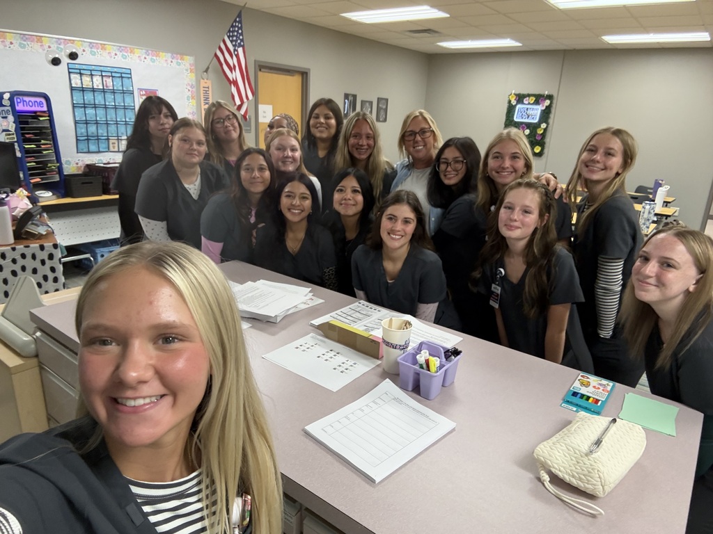 Students smiling for a selfie