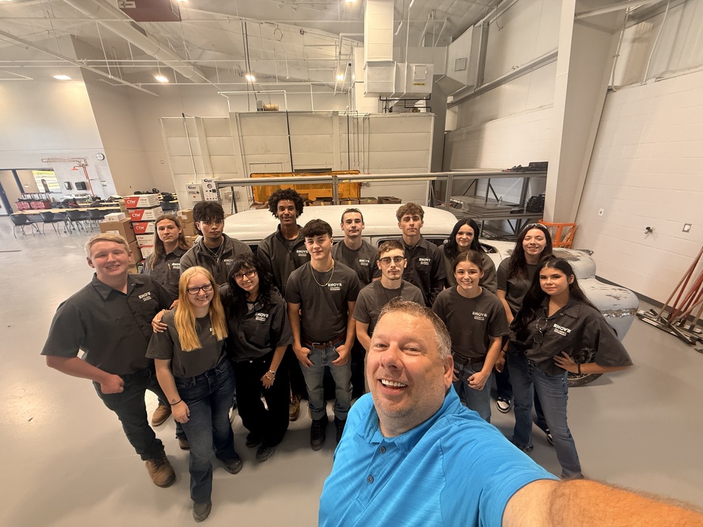 Students smiling for a selfie