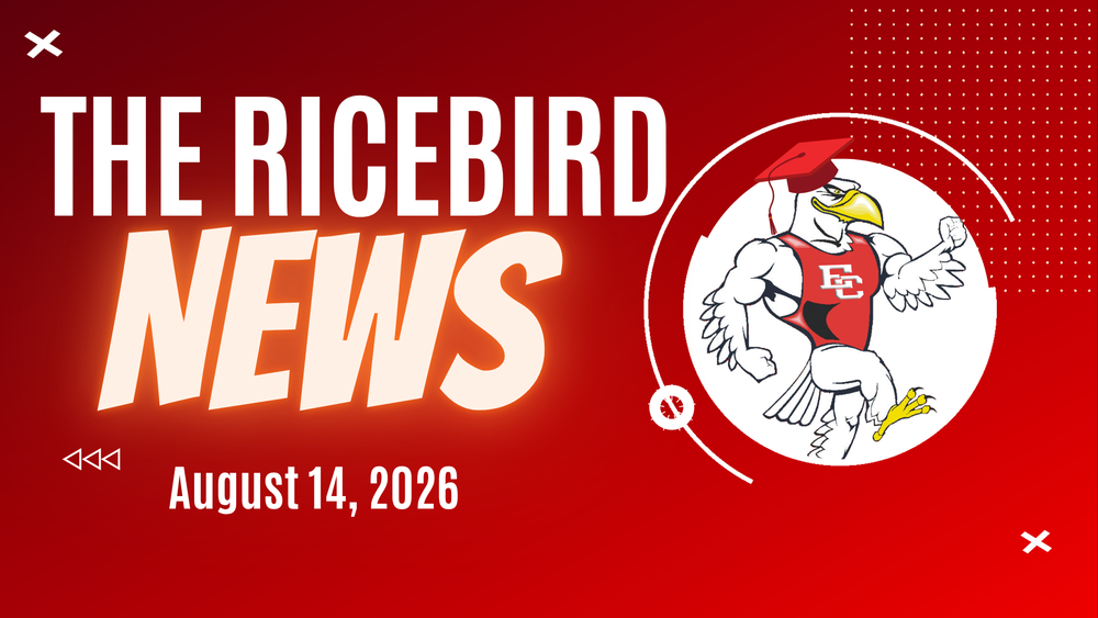 Logo for Ricebird News august 14 2026