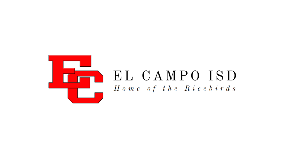 block EC next to El Campo ISD Home of the Ricebirds
