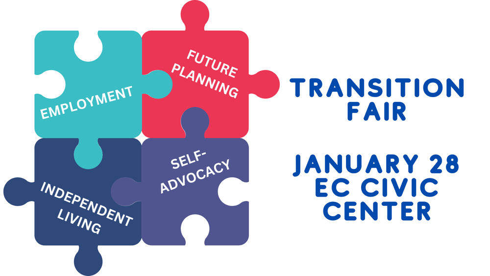 puzzle pieces and transition fair january 28th at the el campo civic center