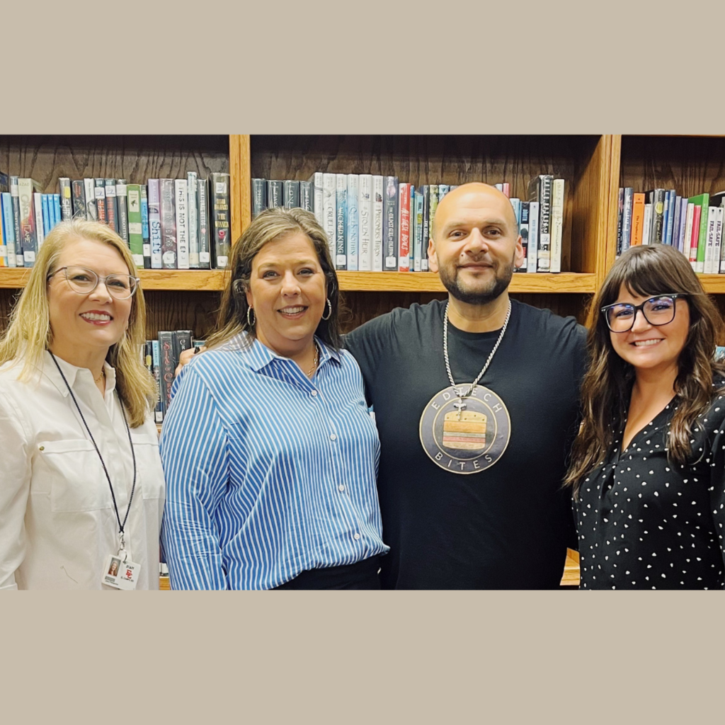 instructional coaches with author