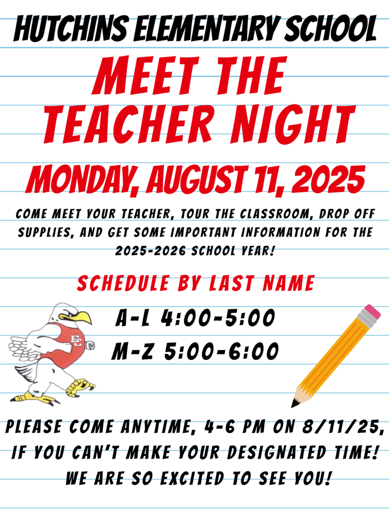 date and times for meet the teacher night