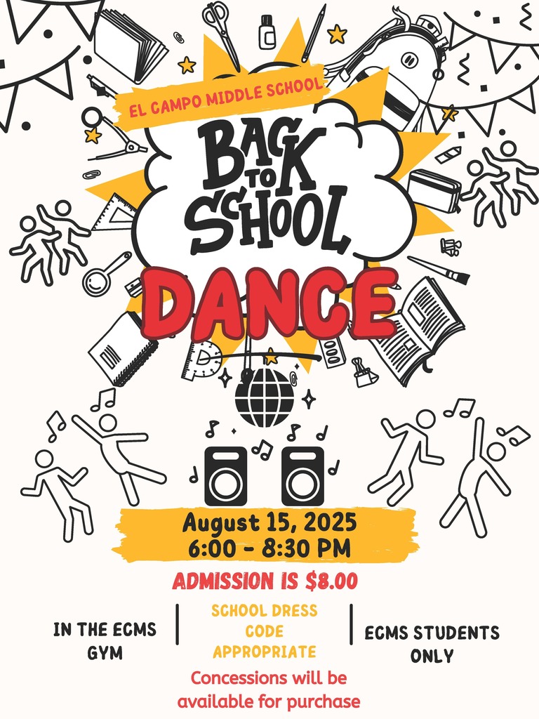 ecms Back to School Dance information