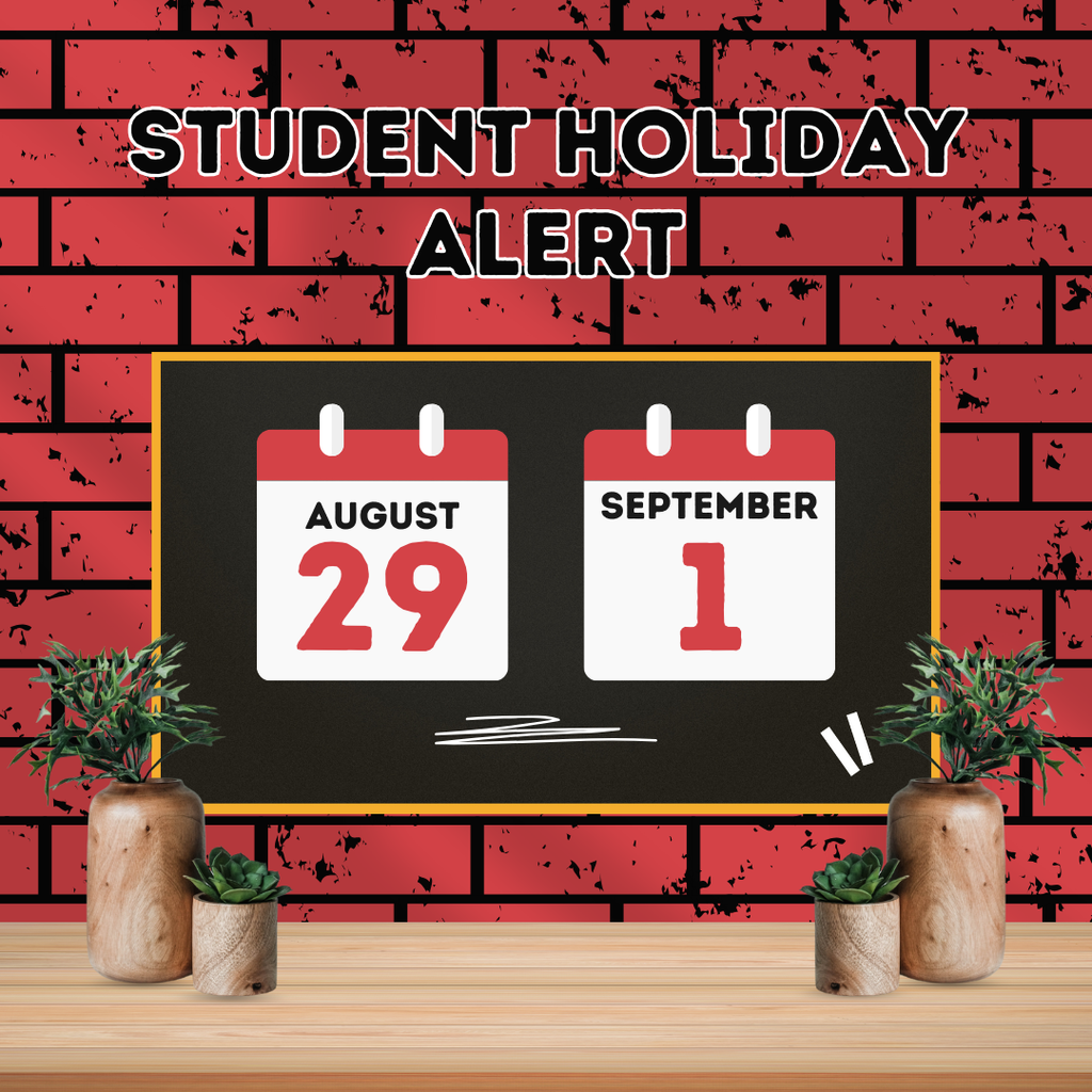 student holiday alert