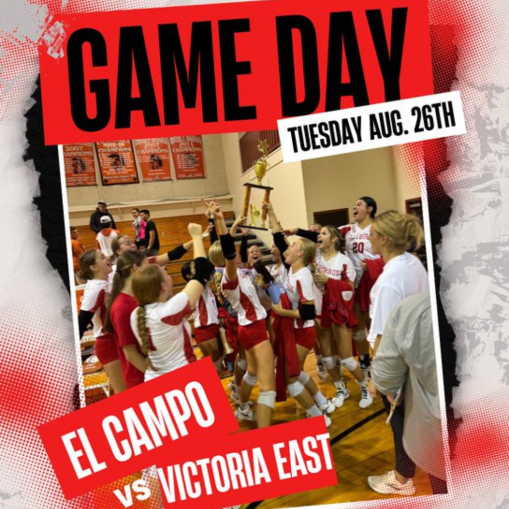 volleyball home opener today at 5 & 6 vs victoria east
