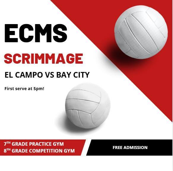 ecms vs bay city in scrimmage at 5:00