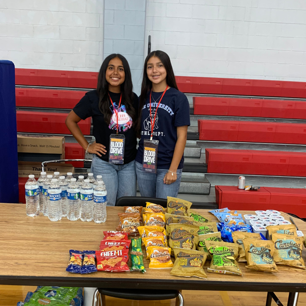 student volunteers