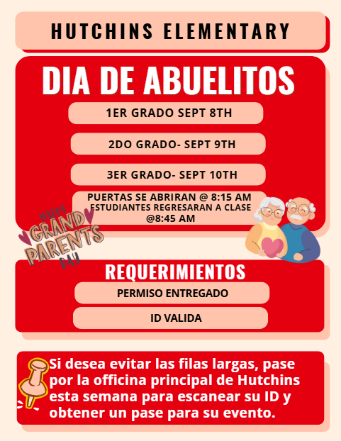 grandparents day spanish flyer