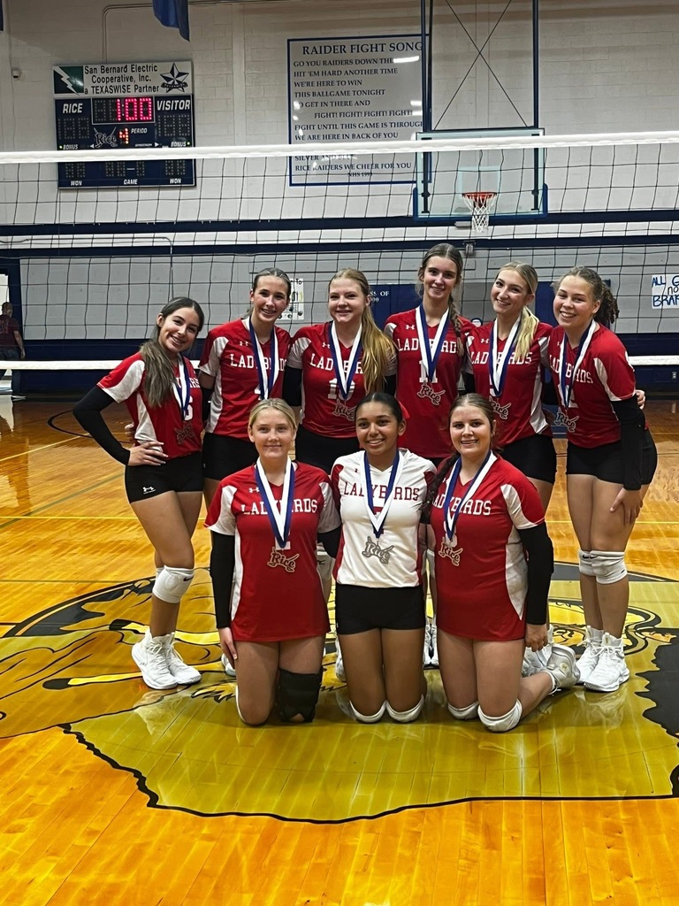 JV team with medals