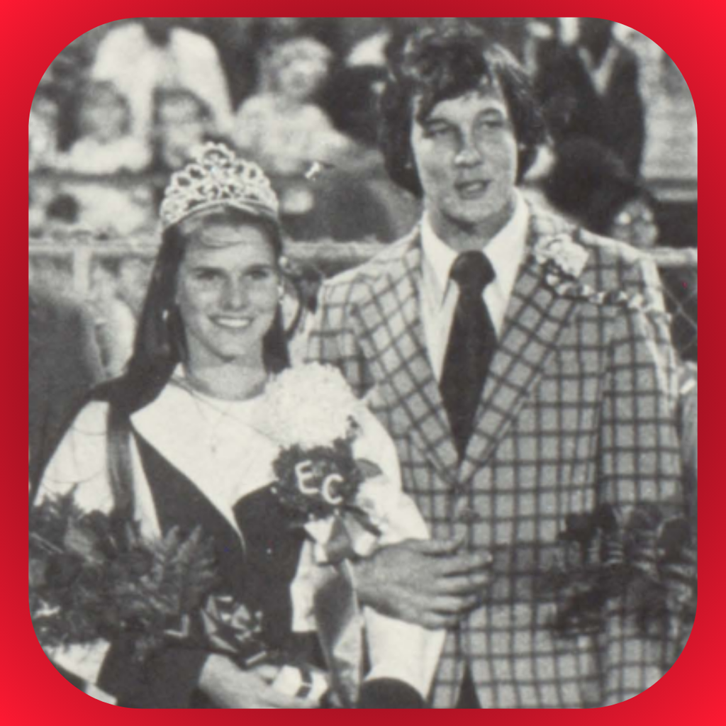 Sharon and escort Mark Cykala