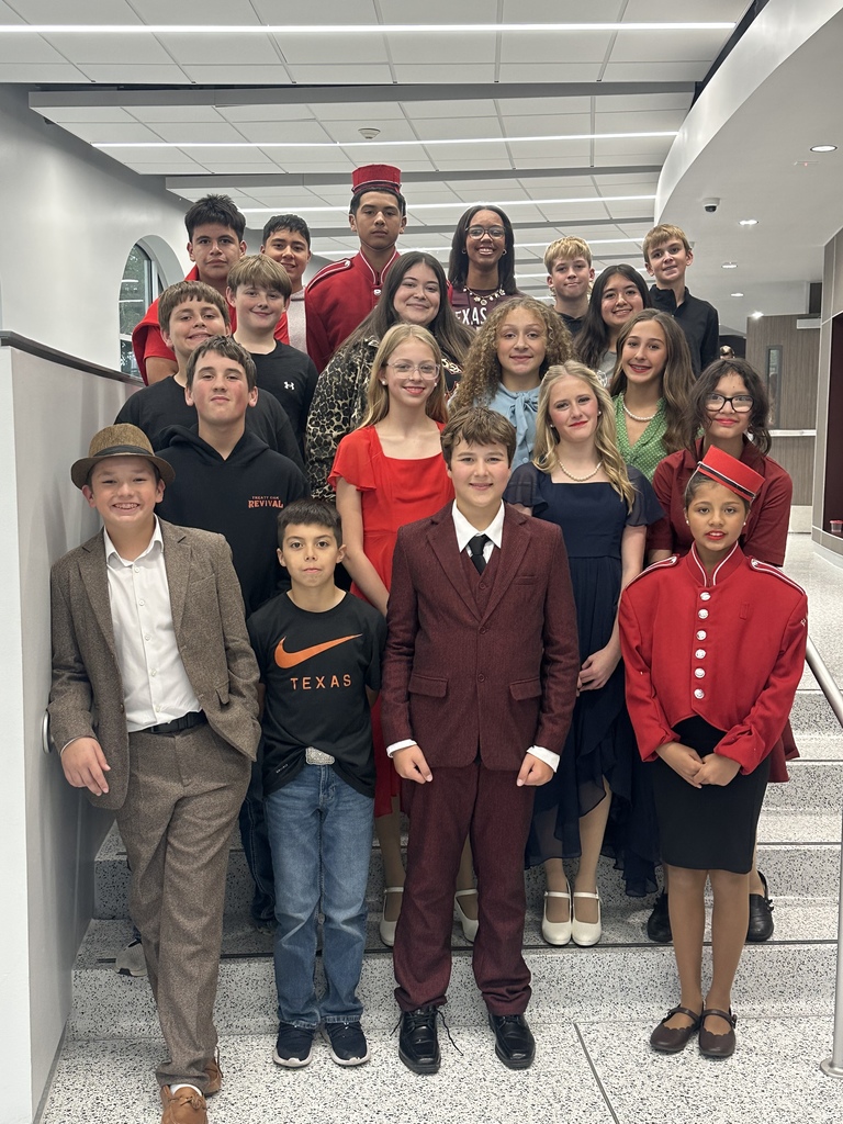 cast ready for their performance