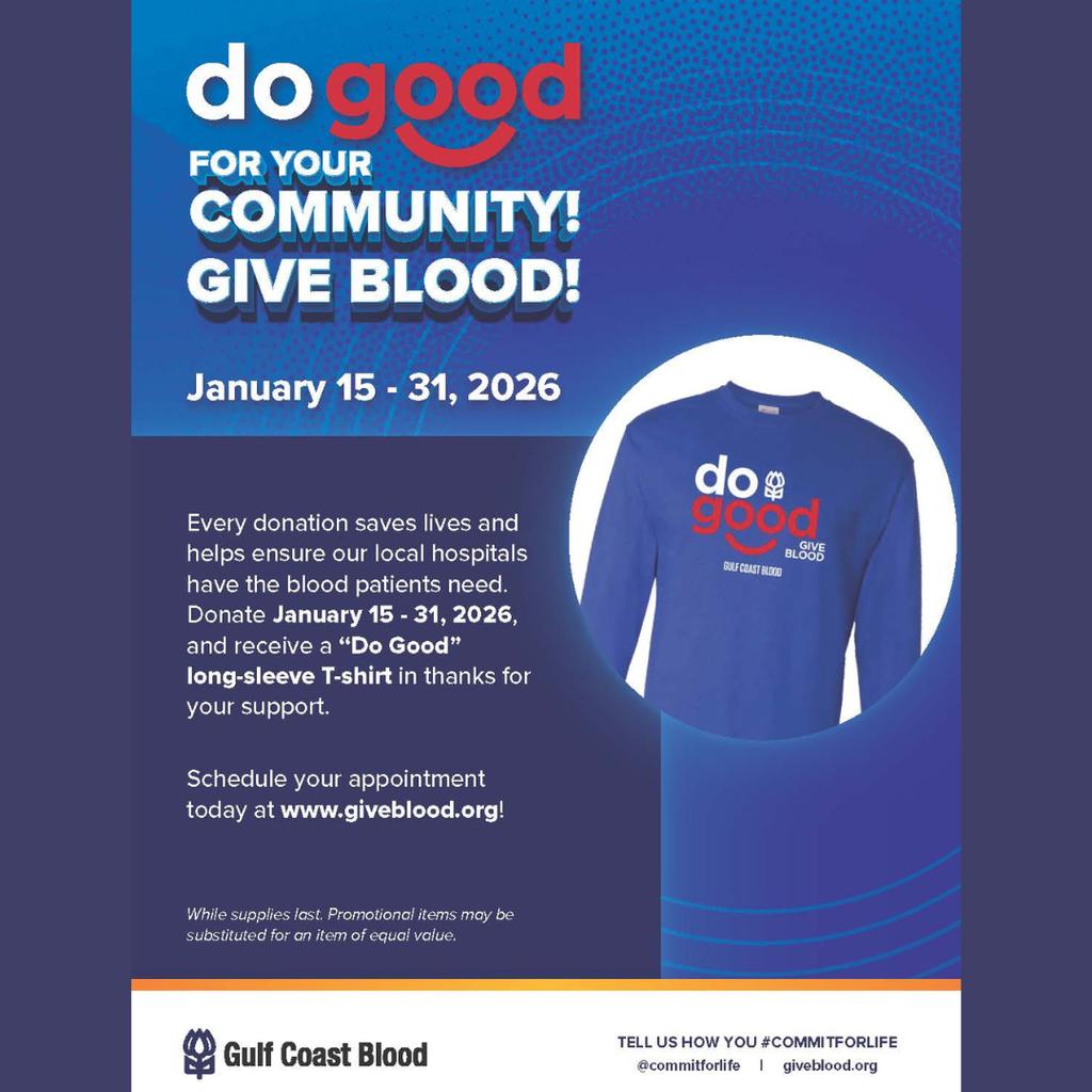 sample of the shirt you get when you donate blood