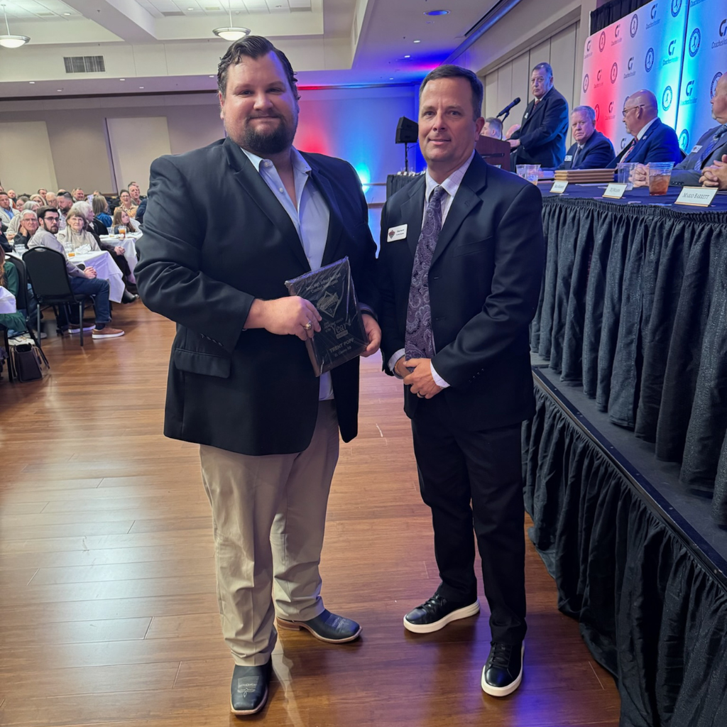 popp accepting award