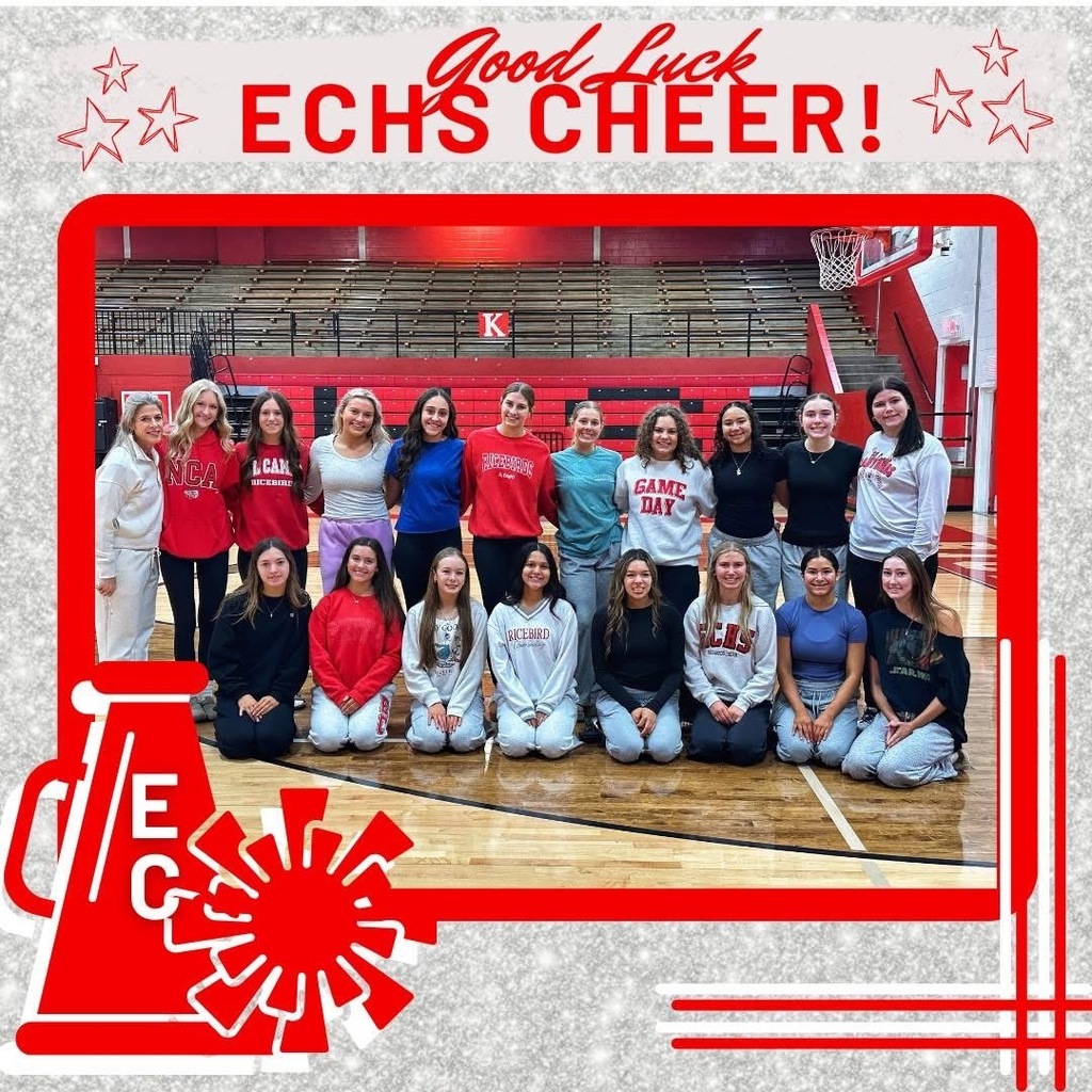 good luck echs cheer team