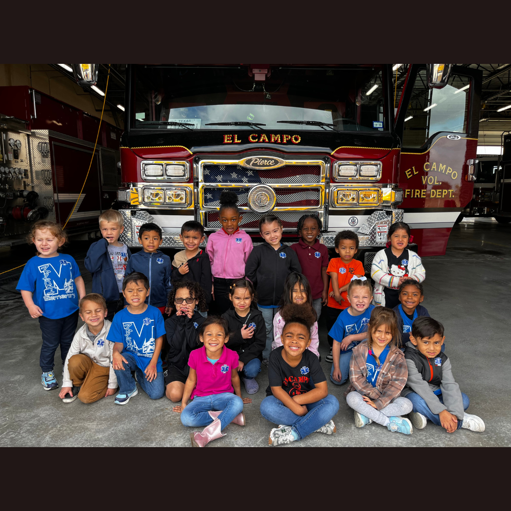 classpicture with firetruck
