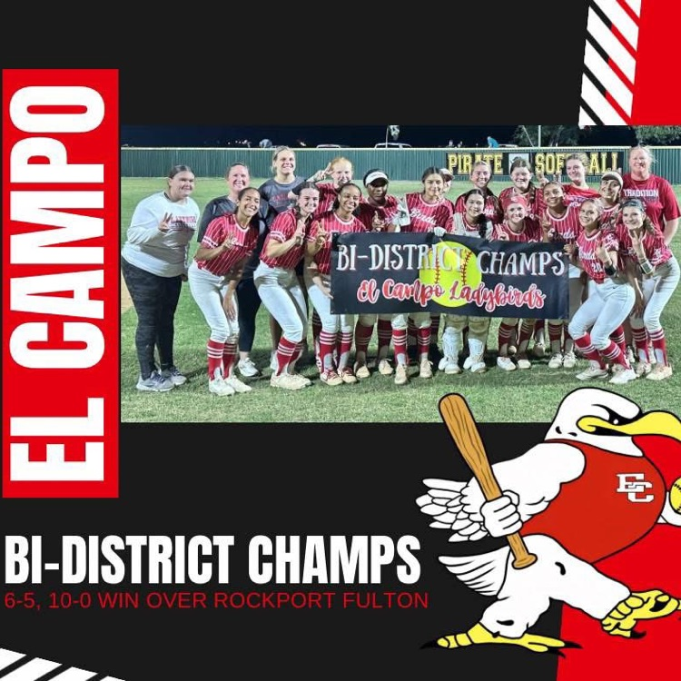 team picture with bi-district champ sign