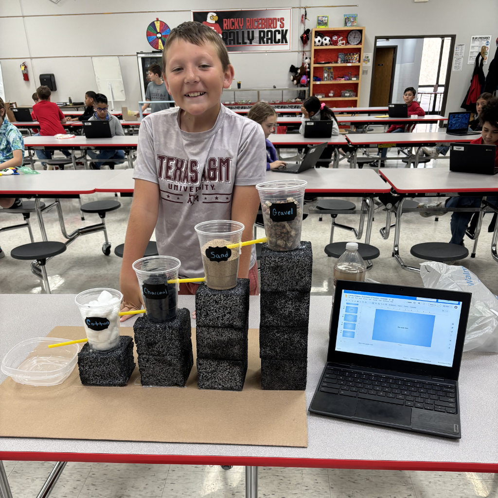 kid with his invention