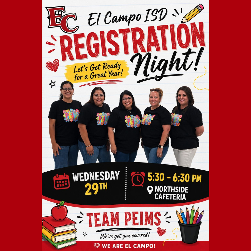 registration help Wednesday 29th from 5:30 – 6:30 PM in the northside cafeteria