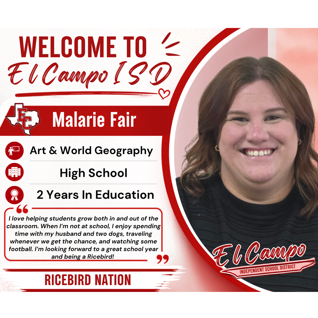 fair will teach art and world geography at the high school