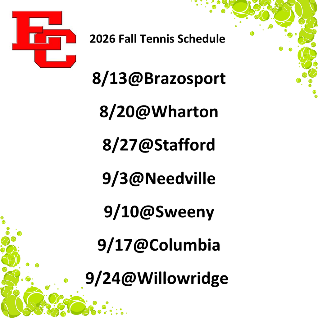 tennis schedule