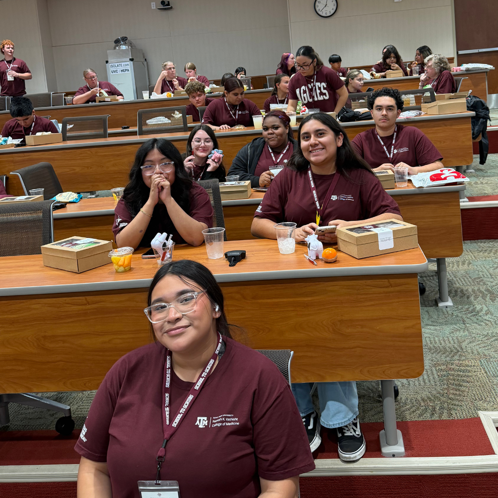 students enjoying their lunch break
