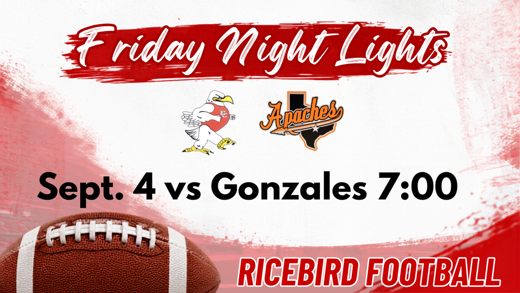 sept 4th vs gonzales 7:00 - Ricebird football