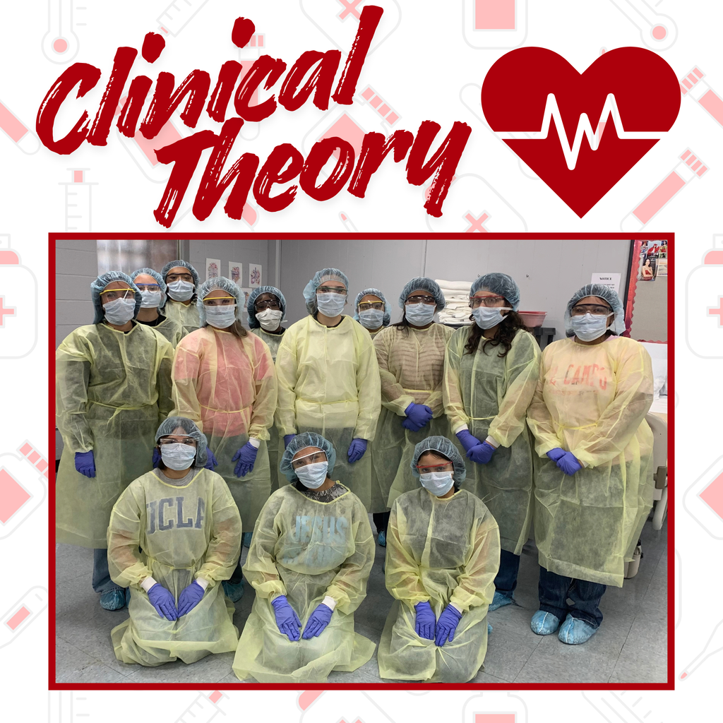 students wearing their PPE