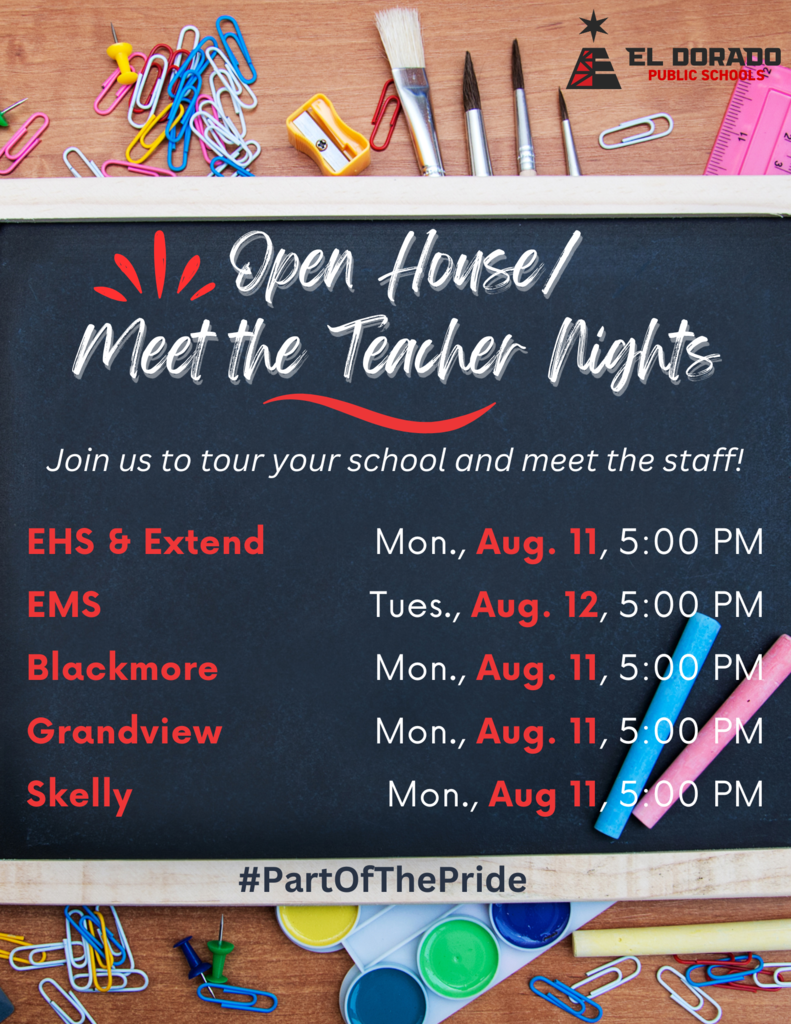 Open House/Meet the Teacher Nights