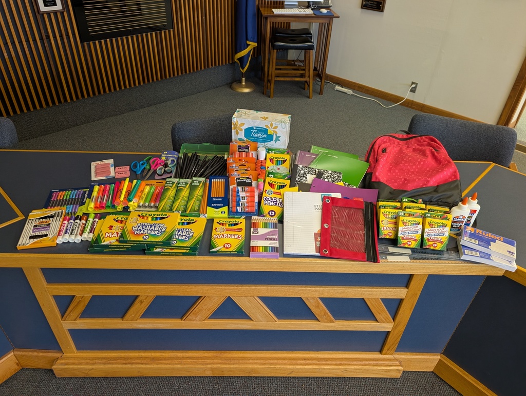 school supply donation